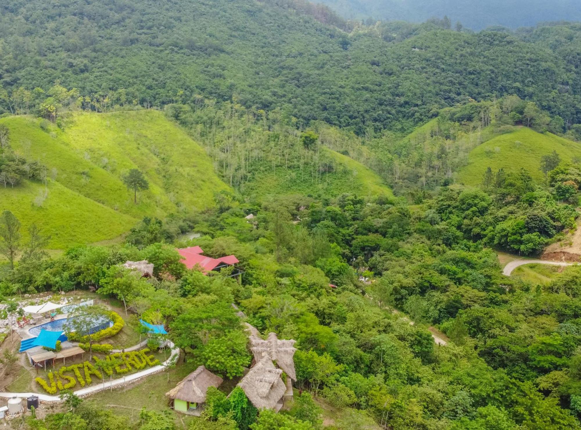 Vista Verde Lodge Lanquín Esterno foto